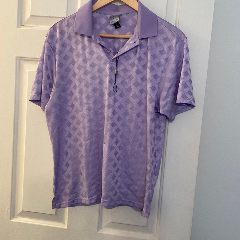 Kilburne finch polo shirt. Intricate pattern design.